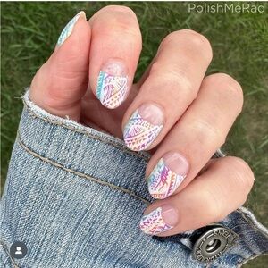 *Retired* Color Street: Aloha Spirit | Tropical Summer Beach Island French Tips